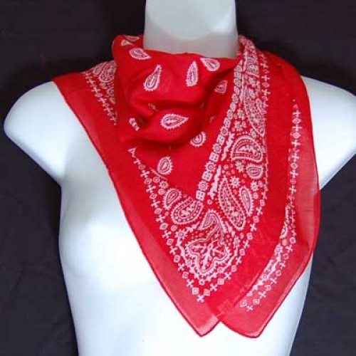 Cotton printed bandanas